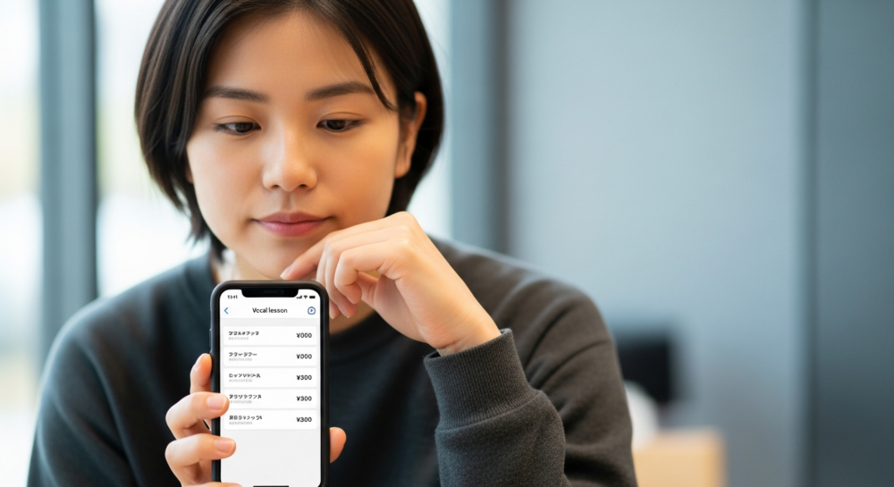 倉敷のボイトレの費用感