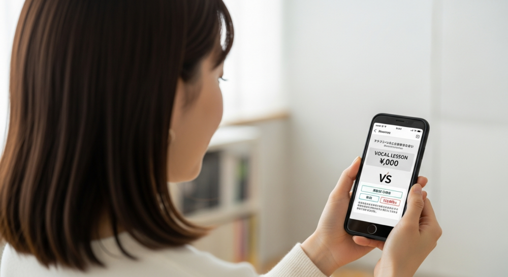 尼崎のボイトレの費用感