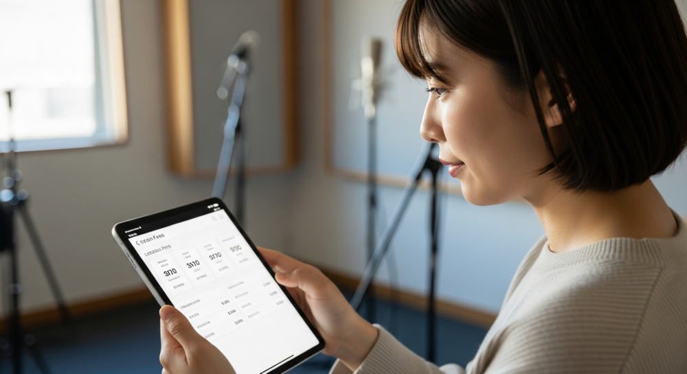 山形のボイトレの費用感