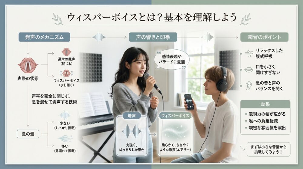ウィスパーボイスとは？基本を理解しよう