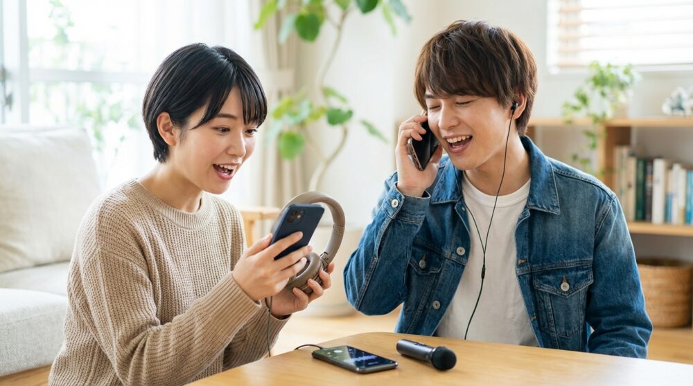 オートチューン アプリ スマホの解説イメージ