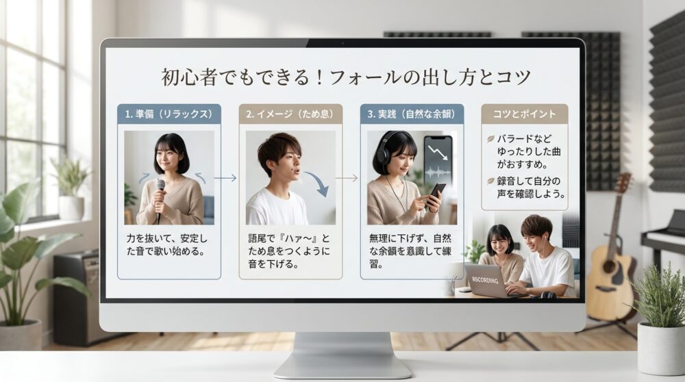 初心者でもできる!フォールの出し方とコツ