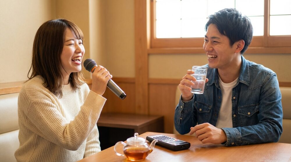 カラオケ 一曲目 喉ならし おすすめの解説イメージ