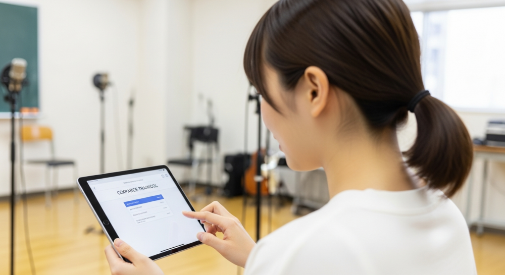 松戸のボイトレ一覧比較表