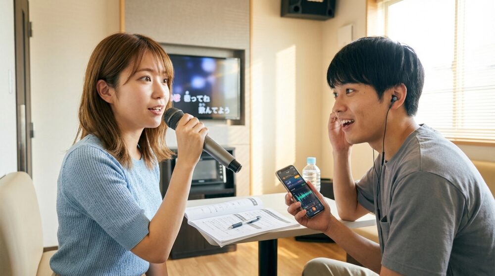 カラオケ 抑揚 表現力 上げ方の解説イメージ