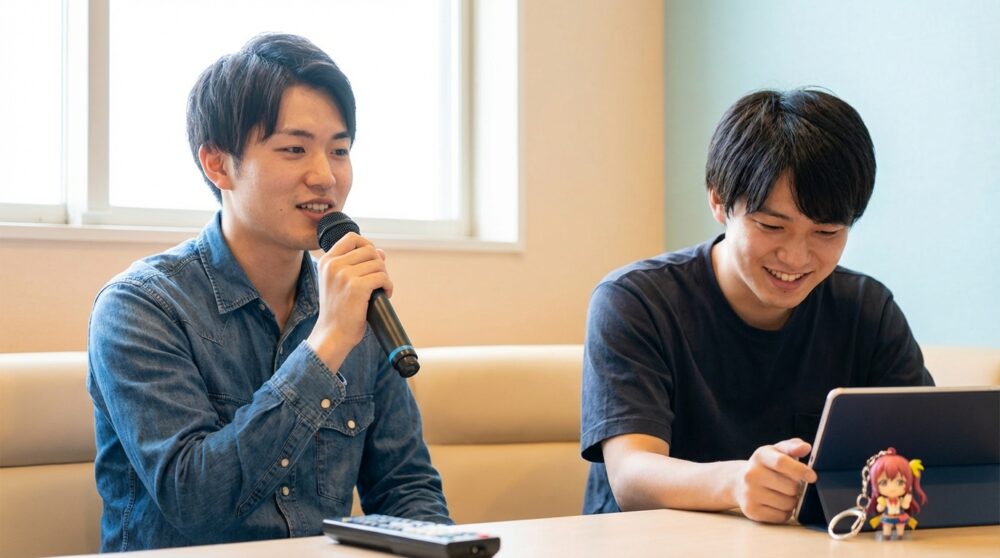 カラオケ 歌いやすい アニソン 男性の解説イメージ