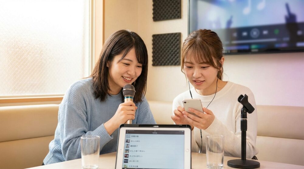 カラオケ 歌いやすい曲 女性の解説イメージ