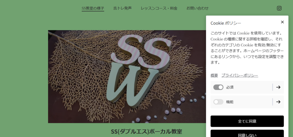 SS(ダブルエス)ボーカル教室の公式サイト