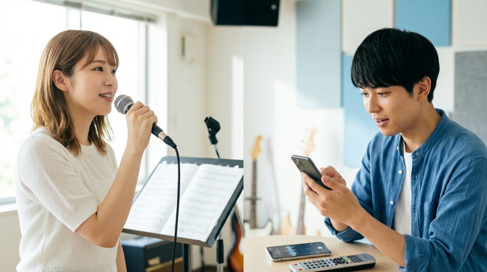 カラオケ 歌唱テクニック 一覧の解説イメージ