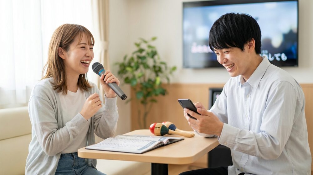 カラオケ 難易度 低いの解説イメージ