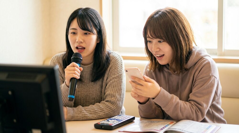 カラオケ 音域狭い 低い声 歌いやすい曲 女性の解説イメージ