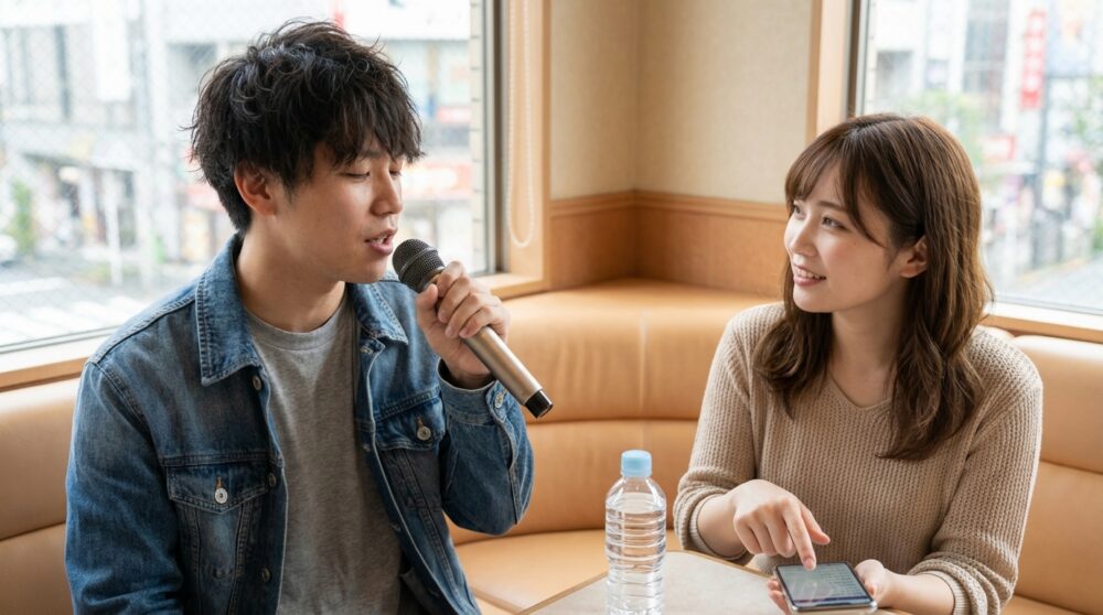 カラオケ 音痴 歌いやすい曲 男性の解説イメージ