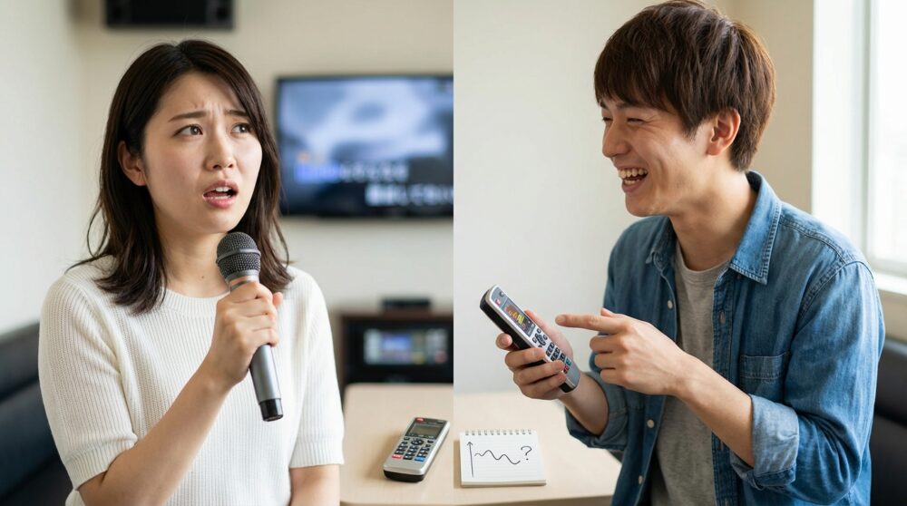 カラオケ 音程 ずれるの解説イメージ