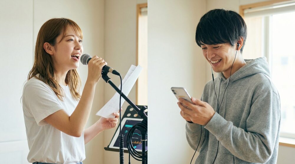 ココナラ ボイトレ 評判 口コミの解説イメージ