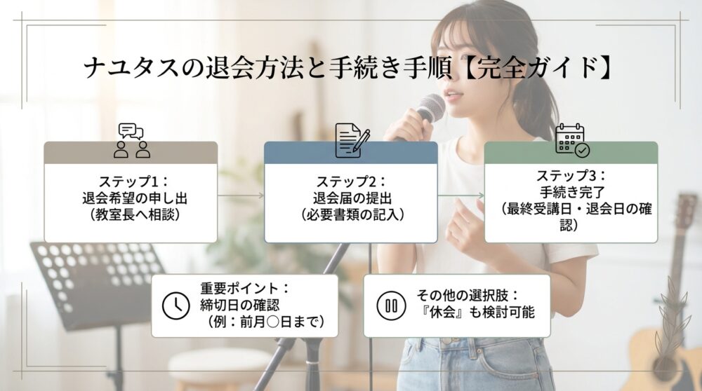 ナユタスの退会方法と手続き手順【完全ガイド】