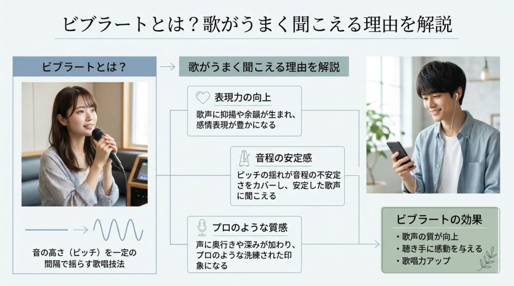 ビブラートとは？歌がうまく聞こえる理由を解説
