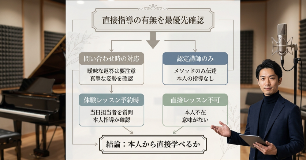 有名人のボイストレーナーを見極める5つの基準