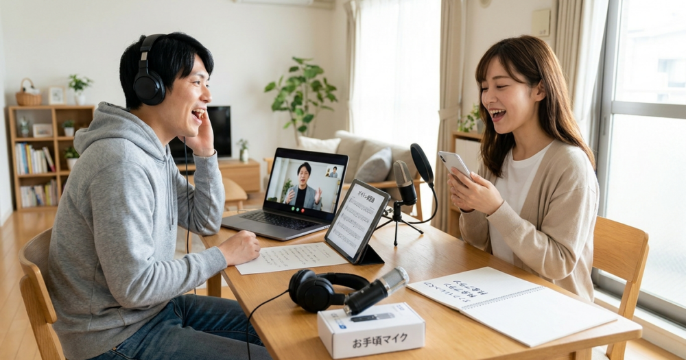 ボイトレ オンライン 安いの解説イメージ