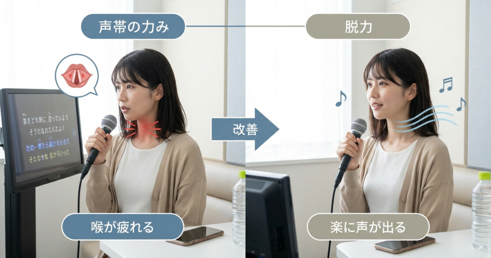 カラオケでボイトレするやり方を試す前に、声の出し方の何を変えるべきか整理しておく