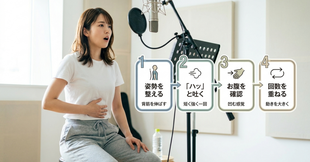 ドッグブレスの正しいやり方を4ステップで身につける