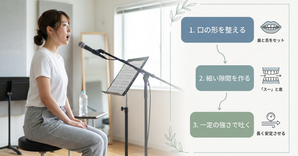 ロングブレスの正しいやり方を3ステップで習得する