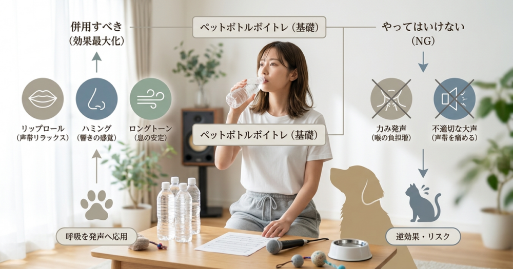 効果を最大化するために併用すべきトレーニングと、やってはいけない練習