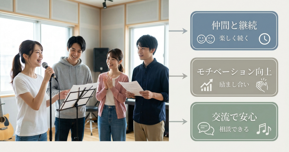 グループレッスンが向いている人、選ぶべきタイミング