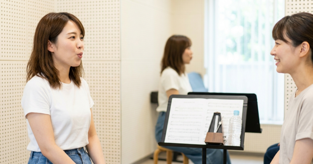 ボイトレ リップロール やり方 効果の解説イメージ