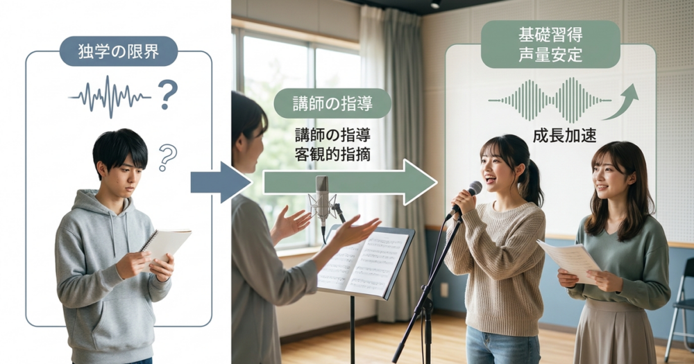 ボイトレスクールの選び方が成長速度に直結するメカニズム