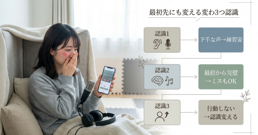 恥ずかしさを克服するために先に変えるべき3つの認識