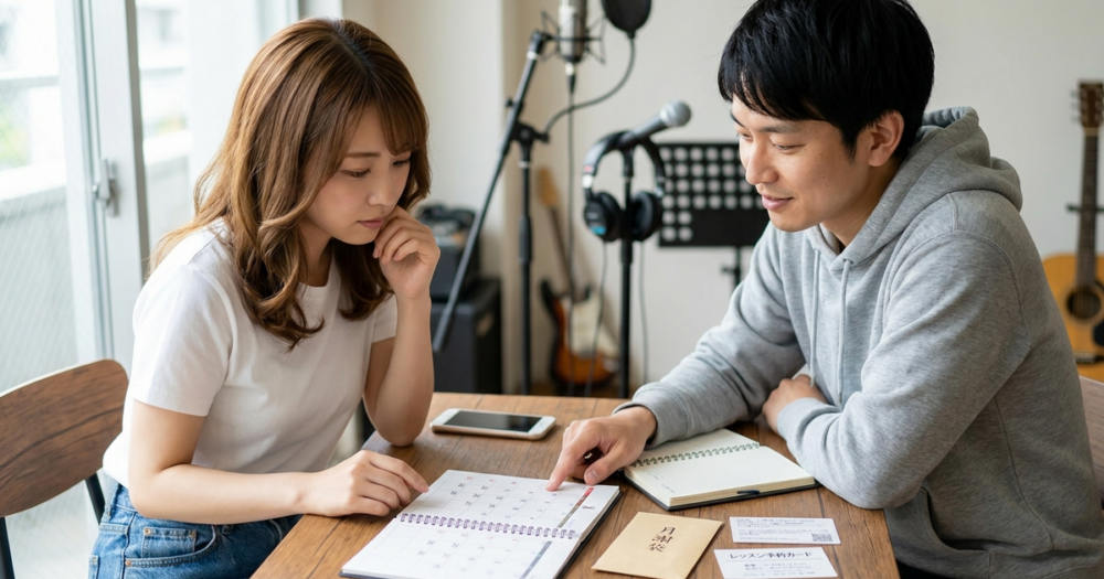 ボイトレ 月何回の解説イメージ