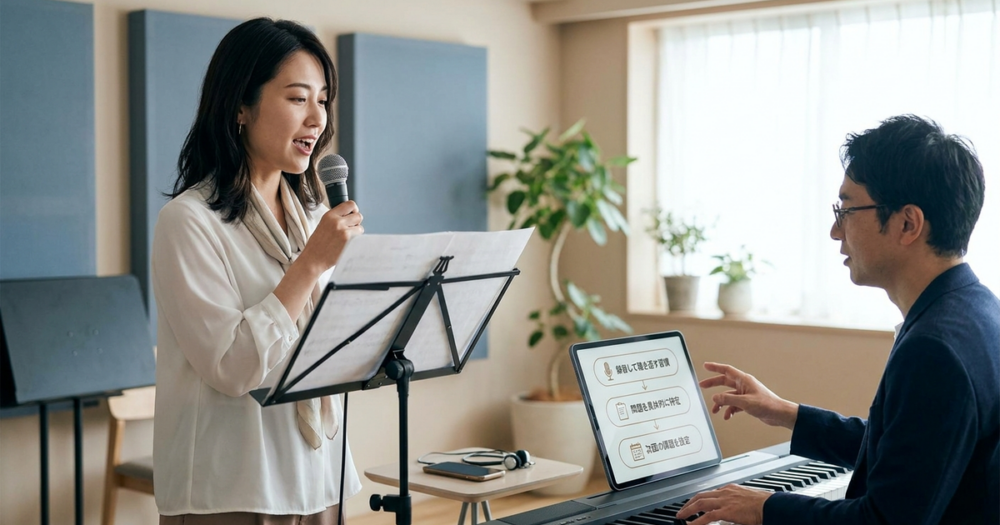 ボイトレで歌が上手くなる人が必ず押さえている「3つの習慣」とは