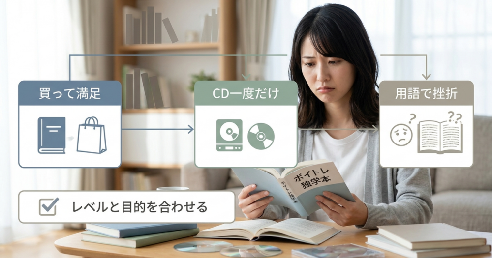 ボイトレ独学を本で始める前に知っておくべき失敗パターン