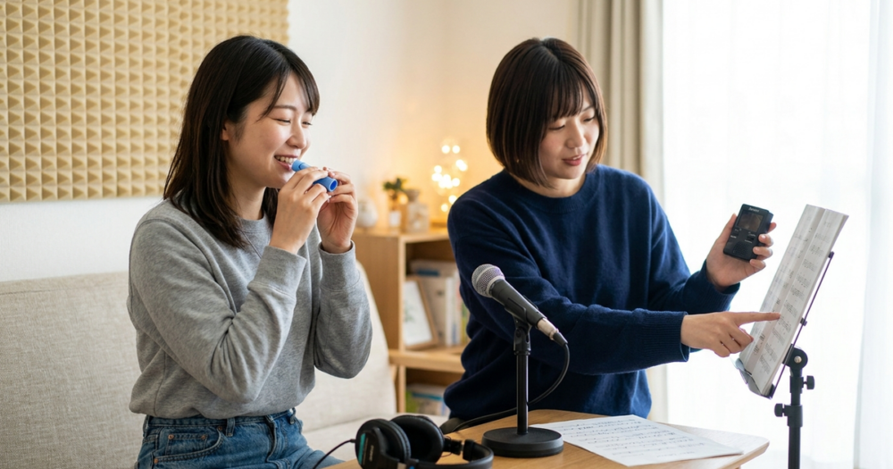 ボイトレ 自宅 練習グッズ 器具 おすすめの解説イメージ