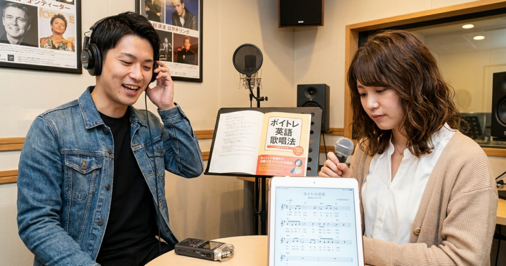 ボイトレ 英語 洋楽 おすすめ スクールの解説イメージ