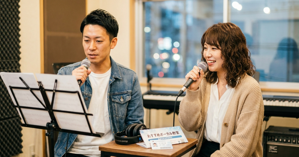 ボーカルスクール おすすめの解説イメージ