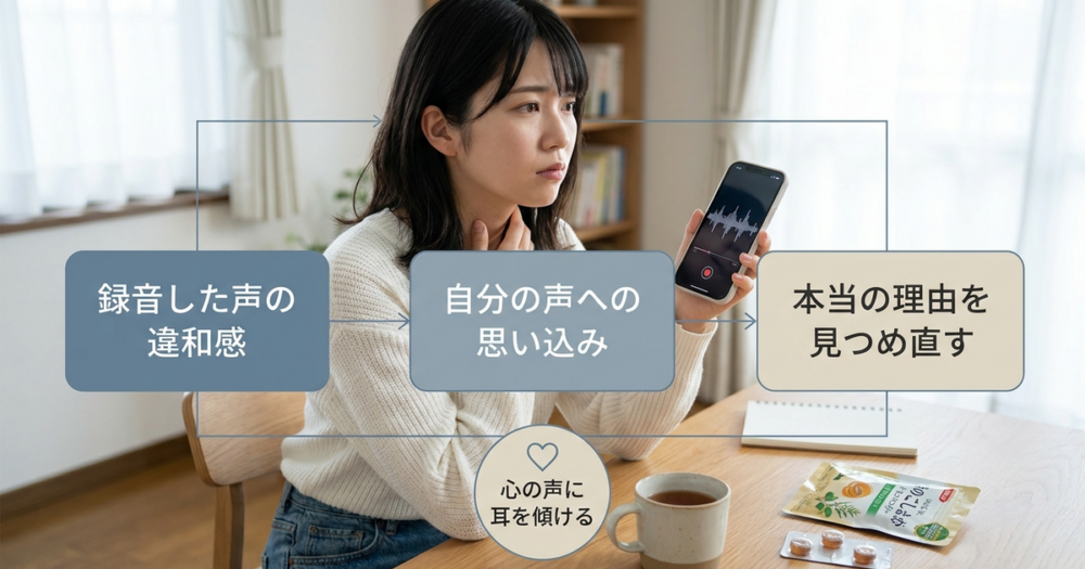声質を変えたい本当の理由を見つめ直すことから始める