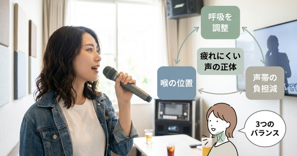 喉を鍛える前に知っておくべき「疲れにくい声」の正体