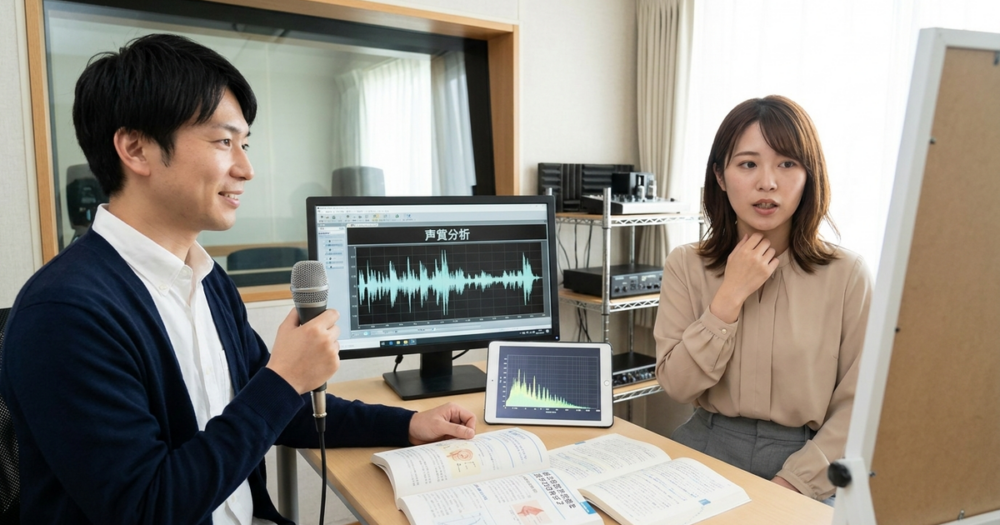 声質とは？声色との違いと自分の声の特徴を知る方法の解説イメージ