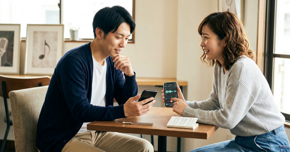 曲の音域を調べるアプリおすすめと使い方の解説イメージ