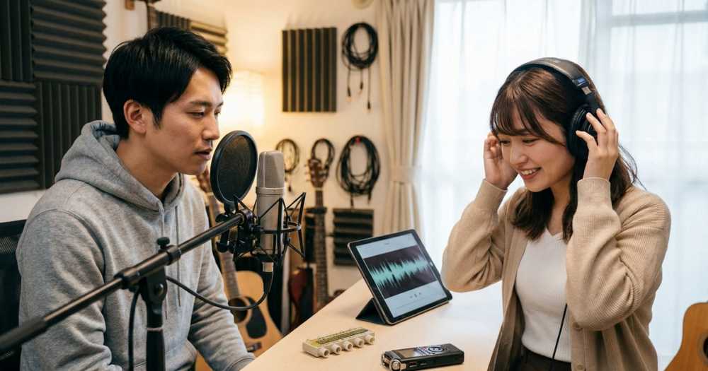 両声類になるには？男女の声を使い分ける練習法の解説イメージ