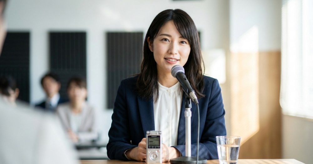 声が低い女性の特徴と魅力的に聞かせる方法の解説イメージ