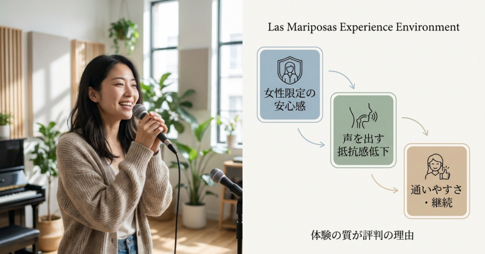 Las Mariposasの評判の背景にある「体験環境」が持つ意味
