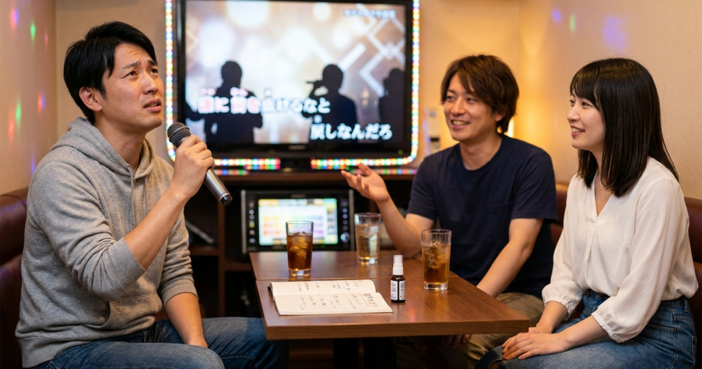 カラオケで裏声がダサく聞こえる理由と自然に聴かせるコツの解説イメージ