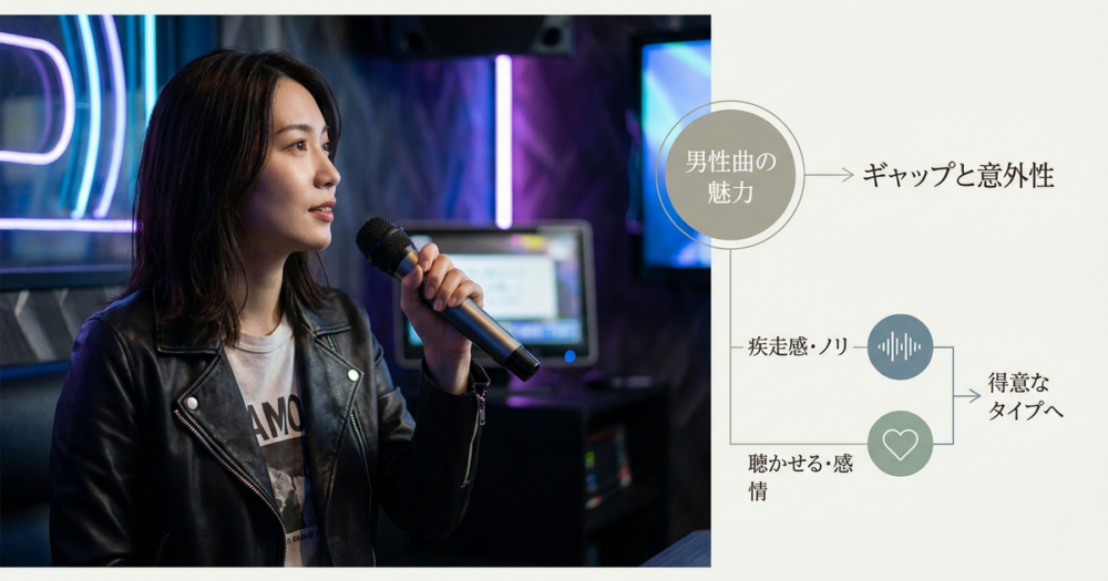 女性が歌うとかっこいい男性の曲、ロック系で選ぶならこの厳選リスト
