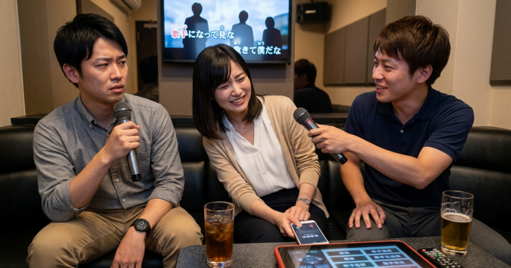 カラオケ行きたくない　歌いたくないの解説イメージ