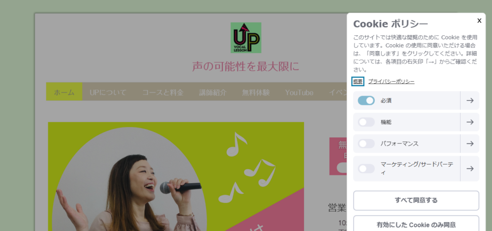 Vocal Lesson UP (ボーカルレッスンアップ)の公式サイト