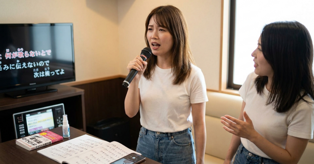 地声で歌うと下手に聞こえる原因と上手く聴かせるコツの解説イメージ