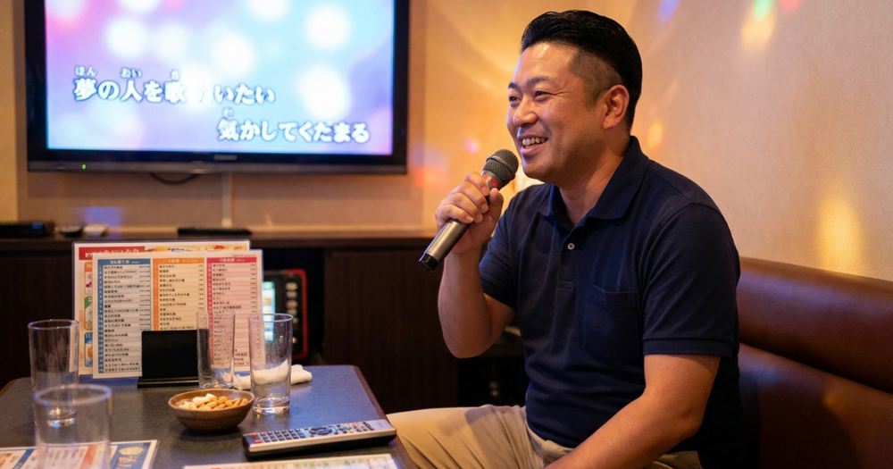 40代男性がカラオケで歌いやすい曲30選！定番曲と最近の曲を難易度別に紹介の解説イメージ