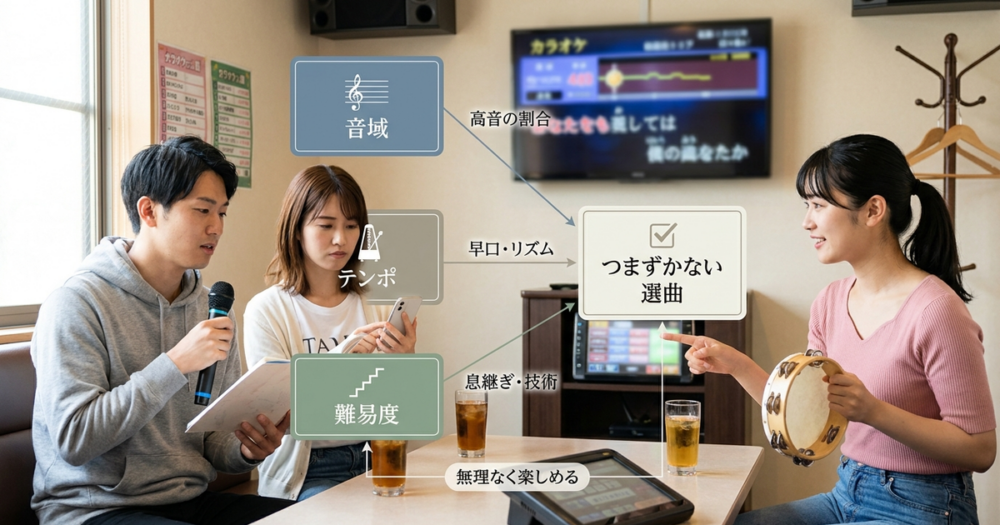 ボカロで歌いやすい曲を探すとき、音域・テンポ・難易度のどこから見ればつまずかないか